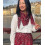 Viscose flammé Scarlett bandana - My Dress Made