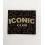 Iconic Club - Étiquette tissée à coudre