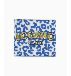 Iconic Club - Étiquette tissée à coudre