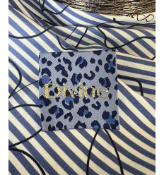 Léopard - Étiquette tissée à coudre - My Dress Made