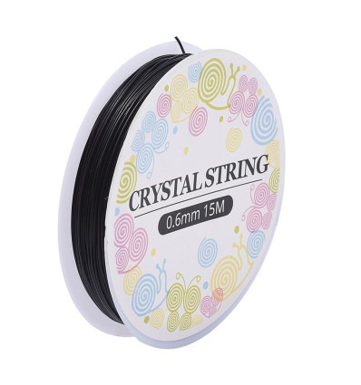 0,6mm - Bobine élastique Crystal (15m)