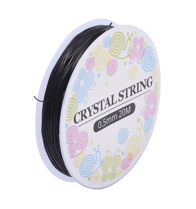 0,5mm - Bobine élastique Crystal (20m)