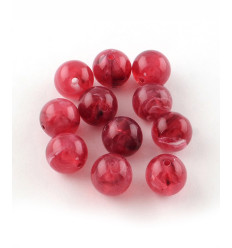16mm - Perle ronde en acrylique
