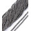 2.5mm - Chapelet perles en verre rondes
