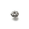 6mm - intercalaires heishi acier inoxydable(20pcs)
