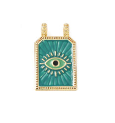 Pendentif plaque "oeil"