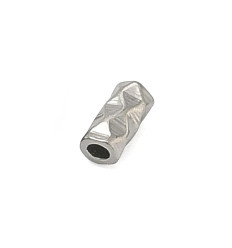 4x2mm - perle intercalaire tube (1pc)