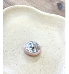 18mm - Bouton à recouvrir demi-boule