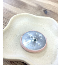 40mm - Bouton à recouvrir légèrement bombé