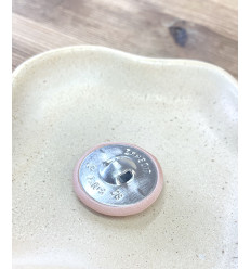 28mm - Bouton à recouvrir légèrement bombé