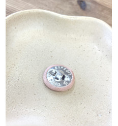20mm - Bouton à recouvrir légèrement bombé
