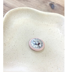 18mm - Bouton à recouvrir légèrement bombé