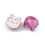 Perle tête de chat en porcelaine