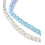 2mm - Chapelet perle en verre à facettes
