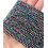 3x2.5mm - Chapelet perle toupie en verre à facettes
