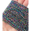 2mm - Chapelet pierre - tourmaline