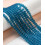 3x2.5mm - Chapelet perle toupie en verre à facettes