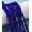 3x2.5mm - Chapelet perle toupie en verre à facettes