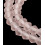 3x2.5mm - Chapelet perle toupie en verre à facettes