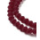 3x2.5mm - Chapelet perle toupie en verre à facettes