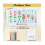 Kit de broderie marque page aux points de croix