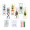 Kit de broderie marque page aux points de croix