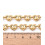 Chaine maillons coeurs (10cm)