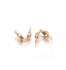 embout calotte cache perle à écraser (1pc)