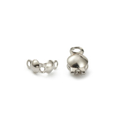 embout calotte cache perle à écraser (1pc)