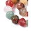12x14mm - Mix de pierres lanternes - Chapelet pierre
