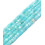 2x2mm - amazonite - Chapelet pierre cube