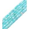 2,5mm - Chapelet pierre - chrysocolle