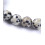 8mm - jaspe dalmatien - Chapelet en pierre