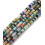 4mm - Chapelet Heishi en pierre multicolore