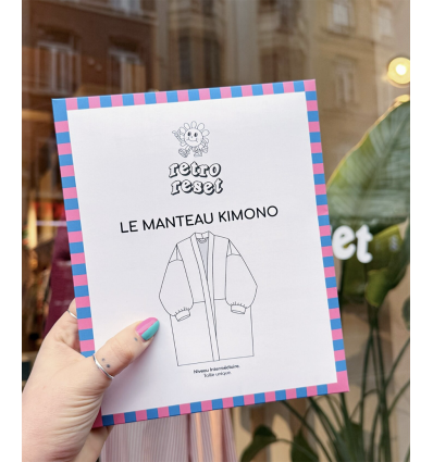 Le manteau kimono - Retro Reset