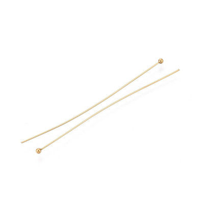 60mm - Clou inoxydable tête boule (1pc)