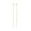 60mm - Clou inoxydable tête boucle (1pc)