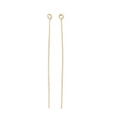 60mm - Clou inoxydable tête boucle (1pc)