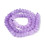 8x5mm - rondelle jade teintée à facettes - Chapelet pierre