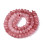 8x5mm - rondelle jade teintée à facettes - Chapelet pierre
