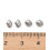 4.5x4mm - perle intercalaire losange (1pc)