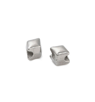 4.5x4mm - perle intercalaire losange (1pc)