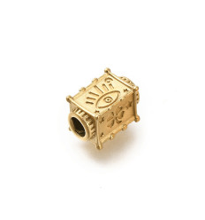 11x7mm - perle intercalaire cube (1pc)