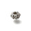 6.5x6.5mm - perle intercalaire fleur épaisse (1pc)