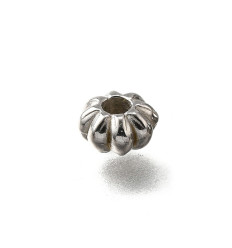 6.5x6.5mm - perle intercalaire fleur épaisse (1pc)