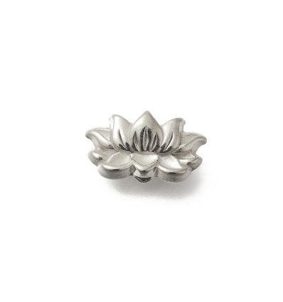 9x16mm - perle intercalaire fleur de lotus (1pc)