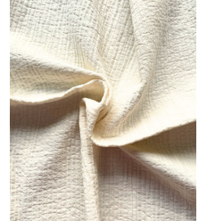 Coton surpiqué écru