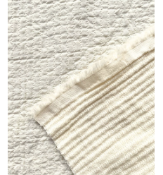 Coton surpiqué écru