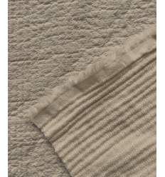 Coton surpiqué écru