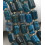 15.5x9.5mm - amazonite - Chapelet de cylindre